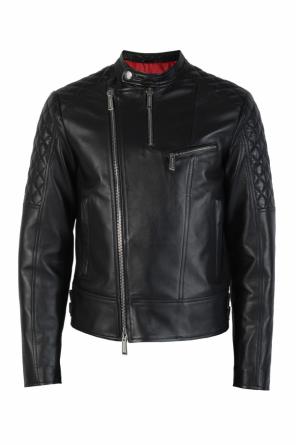 Skórzana kurtka typu 'biker', zdjęcie 1 Skórzana kurtka typu 'biker' od Dsquared2
